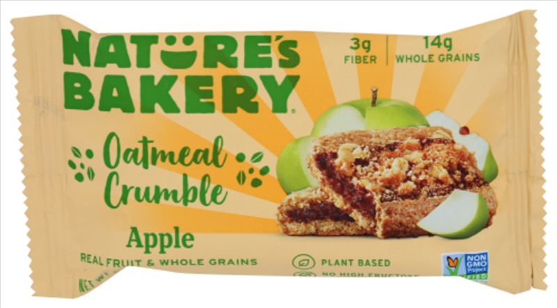 Oatmeal Crumble Apple Bar