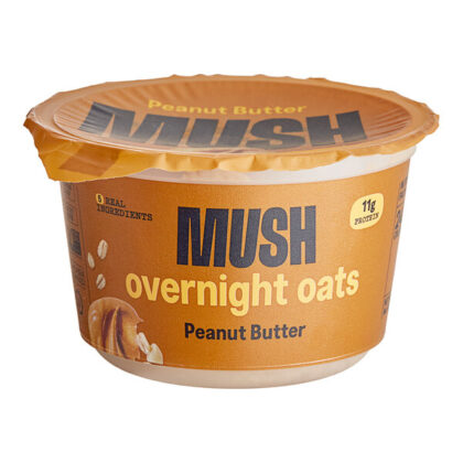 MUSH - *8pk* Peanut Butter - Ready to eat oatmeal,