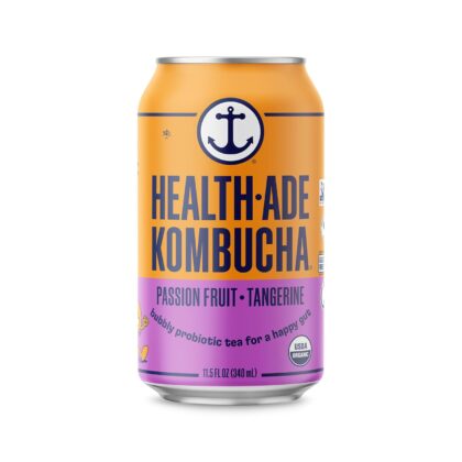 Health-Ade Kombucha KEG Passion Fruit Tangerine Kombucha Single