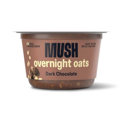 MUSH - *8pk* Dark Chocolate - Ready to eat oatmeal