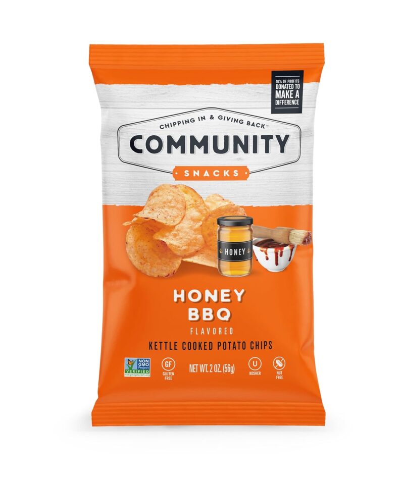 Community Snacks *SMALL* Honey BBQ Kettle Chips