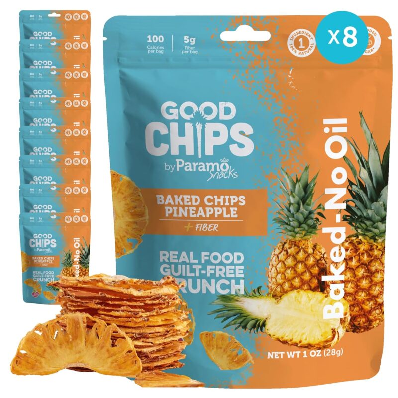 Paramo Snacks Baked Pineapple Chips