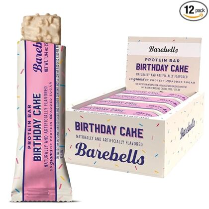 Barebells Protein Bar Birthday Cake