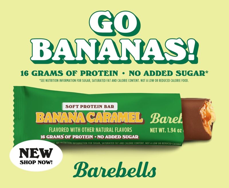 Barebells Protein Soft Bar Banana Caramel