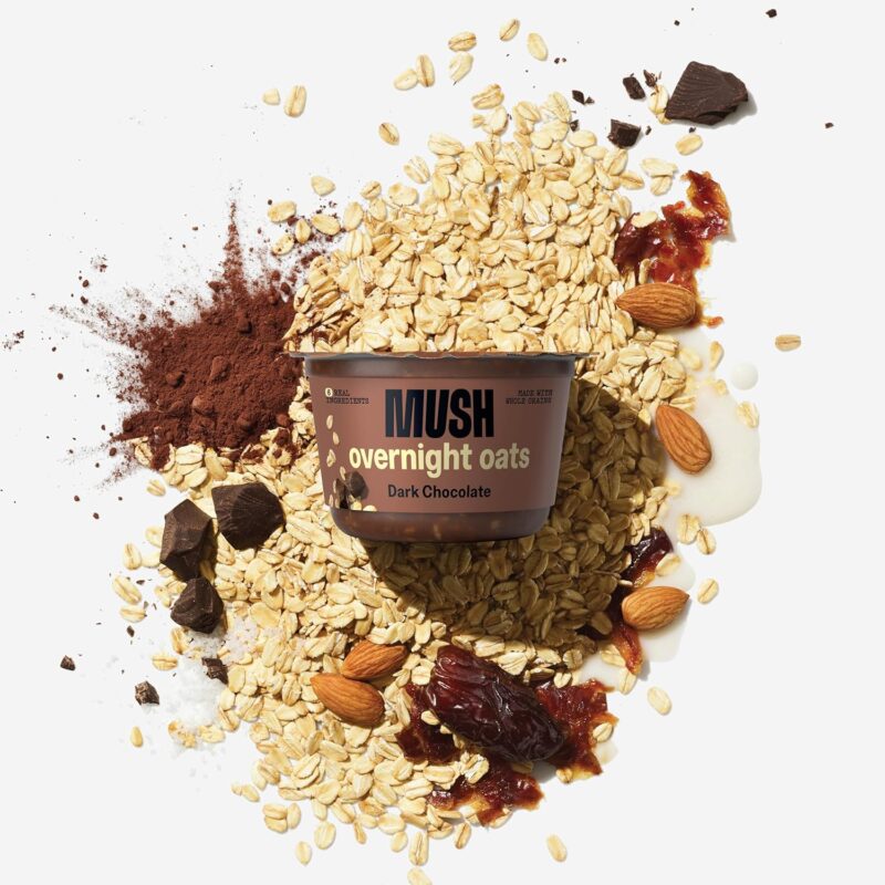 MUSH - *8pk* Dark Chocolate - Ready to eat oatmeal