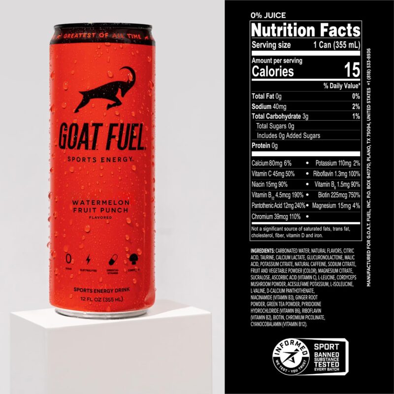 GOAT Fuel Watermelon Fruit Punch