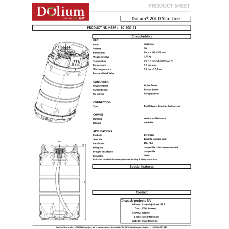 Stumptown RTD - NITRO Dolium KEG