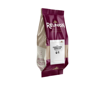 Reunion Coffee Roasters Cannonball Espresso, Fair Trade Organic