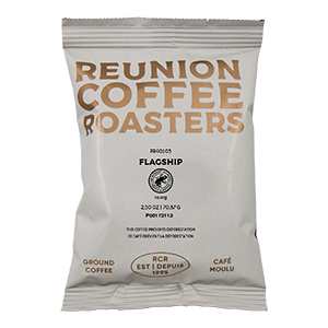 Reunion Coffee Roasters,RA Flagship, Portion Pack, 2.5 oz x 24 ct