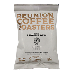 Reunion Coffee Roasters, Privateer, Portion Pack, 2.5 oz x 24 ct