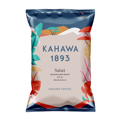 Kahawa 1893, Safari, Portion Pack, 2.5oz x 18 ct