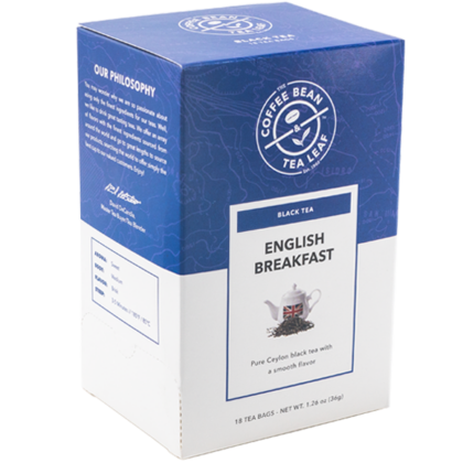 Coffee Bean & Tea Leaf, English Breakfast, Tea, Bag 108 ct (6 Boxes)