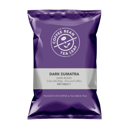 Coffee Bean & Tea Leaf, Dark Sumatra, Portion Pack, 2.0 oz x 18 ct