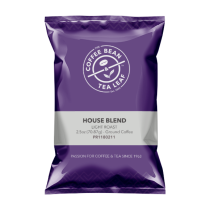 Coffee Bean & Tea Leaf, House Blend, Portion Pack,  2.5 oz x 18 ct