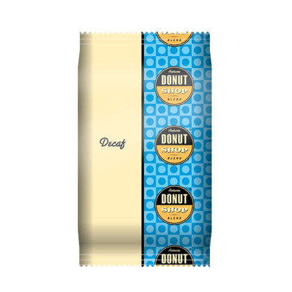Donut Shop Blend, Donut Shop Original Decaf, Ground, 8 lb