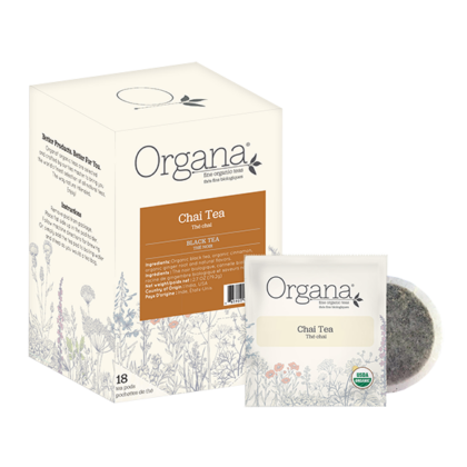 Organa, Chai, Pods, 108 ct (6 Boxes)