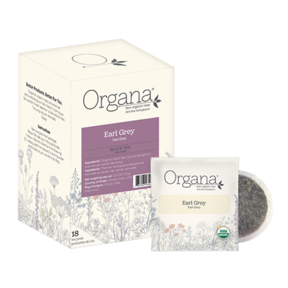 Organa, Earl Grey, Pods, 108 ct (6 Boxes)