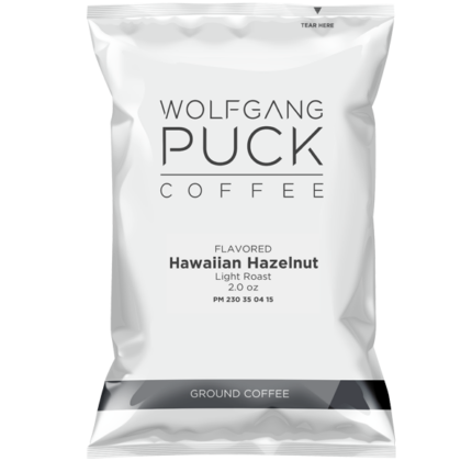 Wolfgang Puck Coffee, Hawaiian Hazelnut, Portion Pack, 2.0 oz x 18 ct