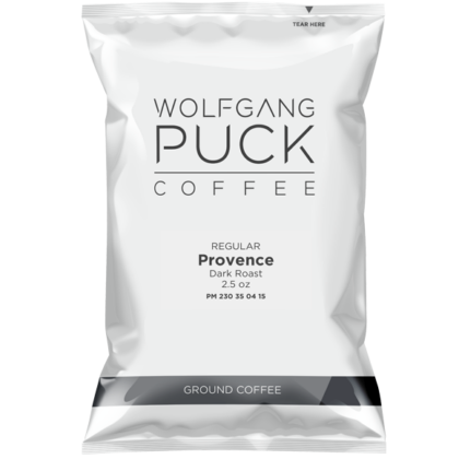 Wolfgang Puck Coffee, Provence French Roast, Portion Pack, 2.5 oz x 18 ct